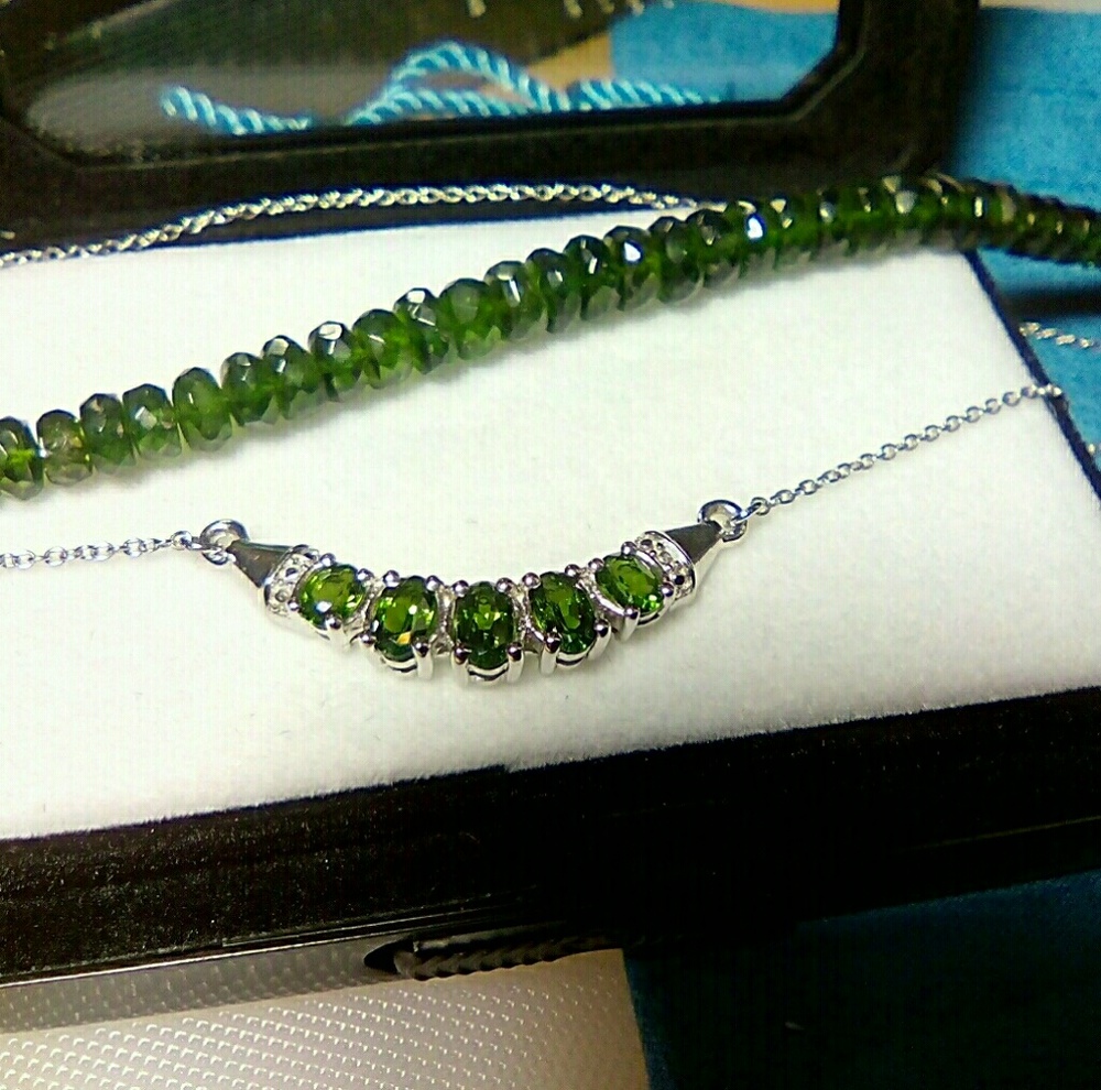 Rare Russian Chrome Jewelry